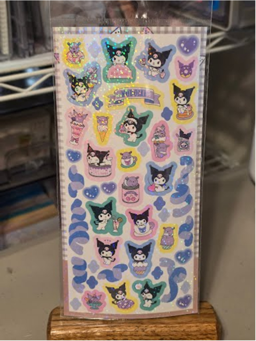 #KUR-2444 Laser Sticker Sheet